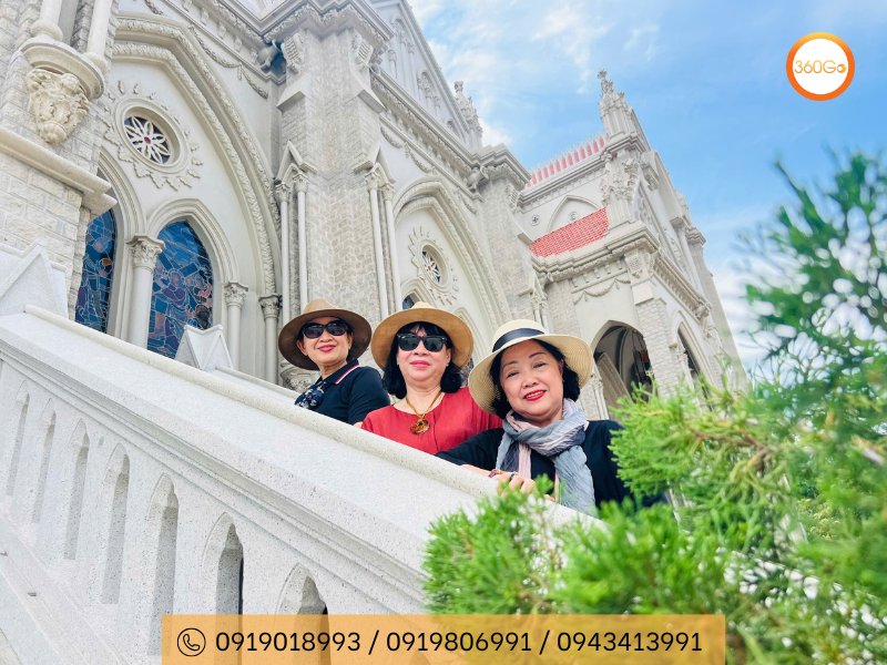 Kiến trúc Nhà Thờ Song Vĩnh - Du lịch 360Go